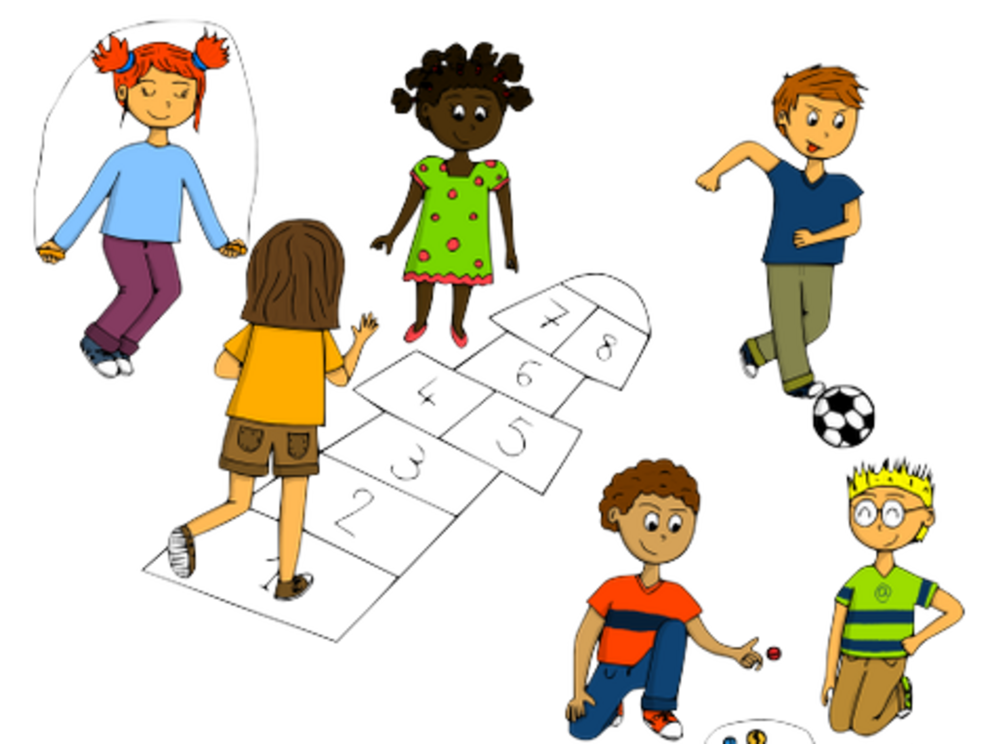 Enfants qui jouent