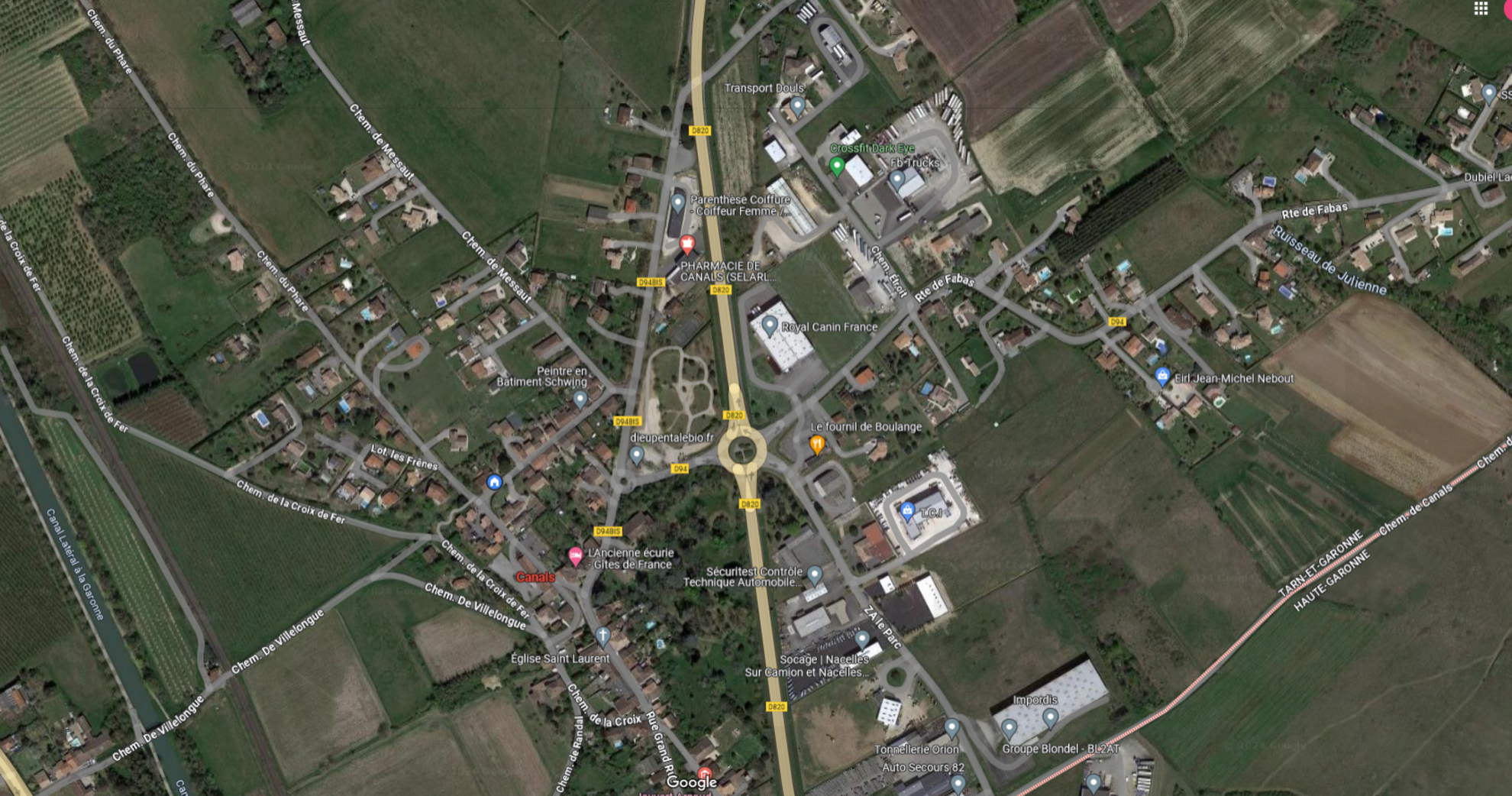 Carte de canals
